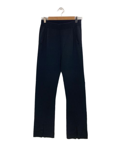 L'appartement（アパルトモン）L'appartement (アパルトモン) MILANO RIB KNIT PANTS ブラック サイズ:38の古着・服飾アイテム