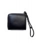 JIL SANDER (ジルサンダー) CREDIT CARD PURSE/ジップアラウンドウォレット ブラック：29800円