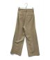 TODAYFUL (トゥデイフル) Doubletuck Twill Trousers(ダブルタック ツイル トラウザーズ) ベージュ サイズ:36：10000円