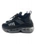 PRADA (プラダ) Knit Clear Sole Sneaker ブラック サイズ:SIZE 35 1/2：20000円