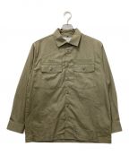 WTAPSダブルタップス）の古着「CBW/LS/COTTON.POPLIN」｜オリーブ