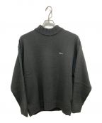 DESCENDANTディセンダント）の古着「STRAND MOCK NECK KNIT」｜ブラック