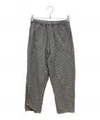 DANTONダントン）の古着「COTTON/LINEN WEATHER EASY PANTS　コットンリネンウェザーイージーパンツ」｜ブラック