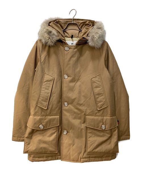 WOOLRICH（ウールリッチ）WOOLRICH (ウールリッチ) NEW ARCTIC PARKA WOOU0297 ベージュ サイズ:Мの古着・服飾アイテム