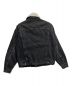 H BEAUTY&YOUTH (エイチ ビューティアンドユース) DENIM BOA JACKET ブラック サイズ:S：6800円