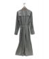 POSTELEGANT (ポステレガント) WOOL LONG SHIRT DRESS グレー サイズ:40L：17800円