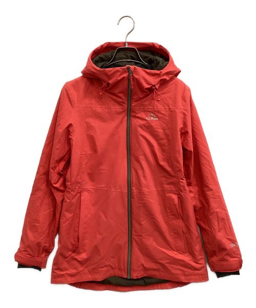 L.L.Bean（エルエルビーン）L.L.Bean (エルエルビーン) Waterproof PrimaLoft Packaway Jacket レッド サイズ:ＸＳの古着・服飾アイテム