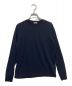 STEVEN ALAN（スティーブンアラン）の古着「WOOL JERSEY LONG SLEEVE TEE SHIRT」｜ネイビー