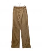 MM6 Maison Margielaエムエムシックス メゾンマルジェラ）の古着「Cropped Trousers」｜ベージュ