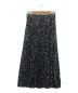 HYKE (ハイク) PEBBLE PRINTED SKIRT ブラック サイズ:2：19800円