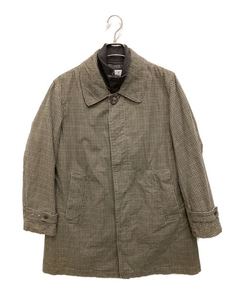 C.P COMPANY（シーピーカンパニー）C.P COMPANY (シーピーカンパニー) インナーベスト付ステンカラーコート グレー サイズ:48の古着・服飾アイテム