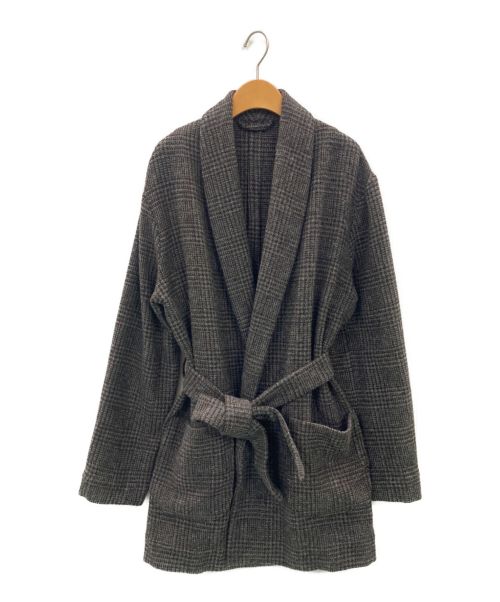 DE BONNE FACTURE（デ ボン ファクチャー）De Bonne Facture (デ ボン ファクチャー) CARDIGAN JACKET グレー サイズ:46の古着・服飾アイテム