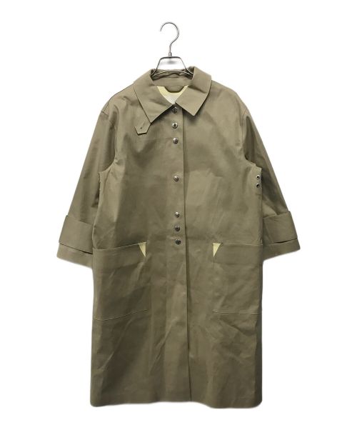 MACKINTOSH（マッキントッシュ）MACKINTOSH (マッキントッシュ) ゴム引きコート ベージュ サイズ:40の古着・服飾アイテム