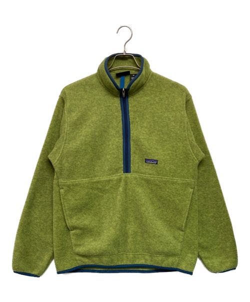 Patagonia SYNCHILLA（パタゴニア シンチラ）Patagonia SYNCHILLA (パタゴニア シンチラ) [古着]ハーフジップフリースジャケット グリーン サイズ:SIZE Mの古着・服飾アイテム