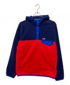 Patagonia SYNCHILLAパタゴニア シンチラ）の古着「フリースジャケット」｜ネイビー×レッド