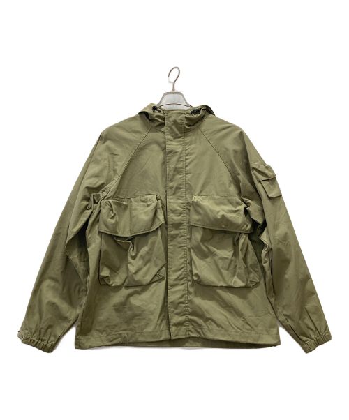 kelen（ケレン）kelen (ケレン) ビッグポケットフーデッドジャケット カーキ サイズ:42の古着・服飾アイテム