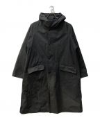 COMOLIコモリ）の古着「フーデッドコート N03-04011」｜ブラック