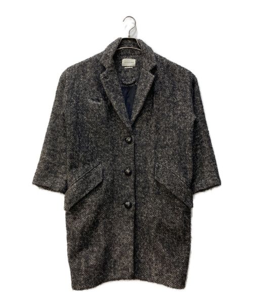 ISABEL MARANT ETOILE（イザベルマランエトワール）ISABEL MARANT ETOILE (イザベルマランエトワール) チェスターコート ブラック サイズ:34の古着・服飾アイテム