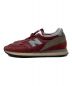 NEW BALANCE (ニューバランス) M730UKF ボルドー サイズ:US8.5：13000円