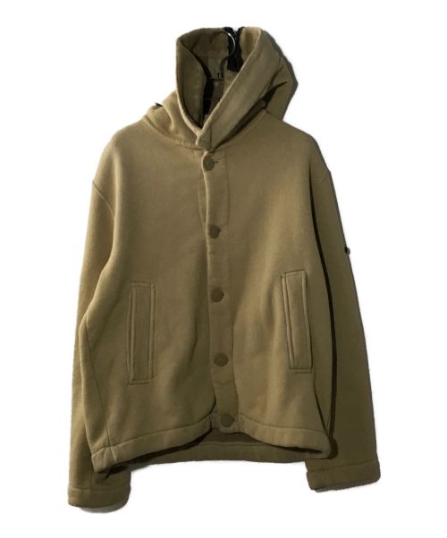 STONE ISLAND（ストーンアイランド）STONE ISLAND (ストーンアイランド) SHERPA LINED SHORT PARKA JACKET ブラウン サイズ:Ｍの古着・服飾アイテム