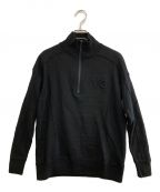 Y-3ワイスリー）の古着「M CLASSIC MERINO BLEND HALF-ZIP ROLL NECK」｜ブラック