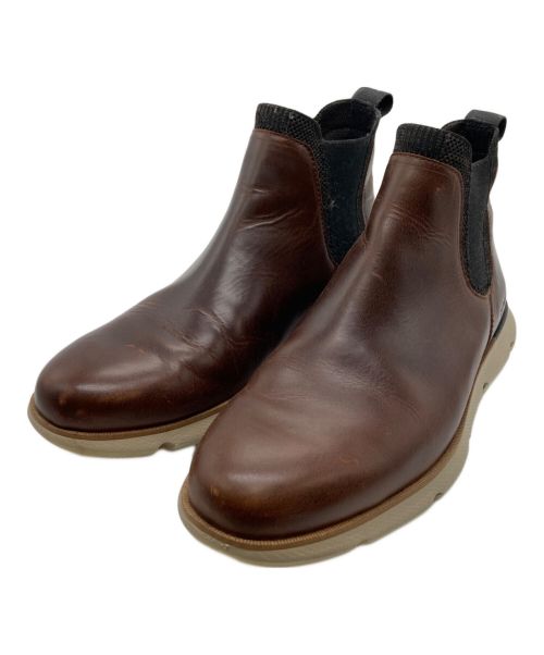 COLE HAAN（コールハーン）COLE HAAN (コールハーン) 4.ゼログランドチェルシーウォータープルーフ ブラウン サイズ:８1/2の古着・服飾アイテム