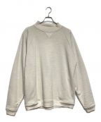 LOOPEルーペ）の古着「OVERSIZE SWEAT SHIRT 生地 a / ヴェリーライト度詰裏起毛」｜アイボリー