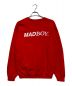 UNDERCOVER (アンダーカバー) CYDERBOY クルーネックスウェット レッド サイズ:M：7800円