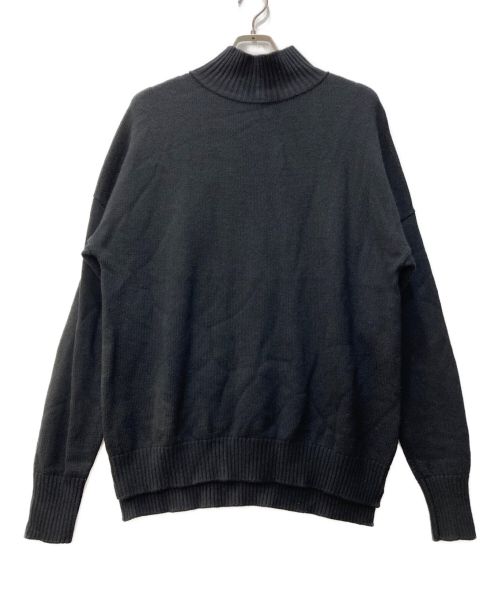 COOTIE PRODUCTIONS（クーティープロダクツ）COOTIE PRODUCTIONS (クーティープロダクツ) Wool High Neck Sweater ブラック サイズ:Sの古着・服飾アイテム