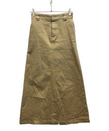 GOOD GRIEF!（グッドグリーフ）の古着「Chino skirt チノスカート」｜ベージュ