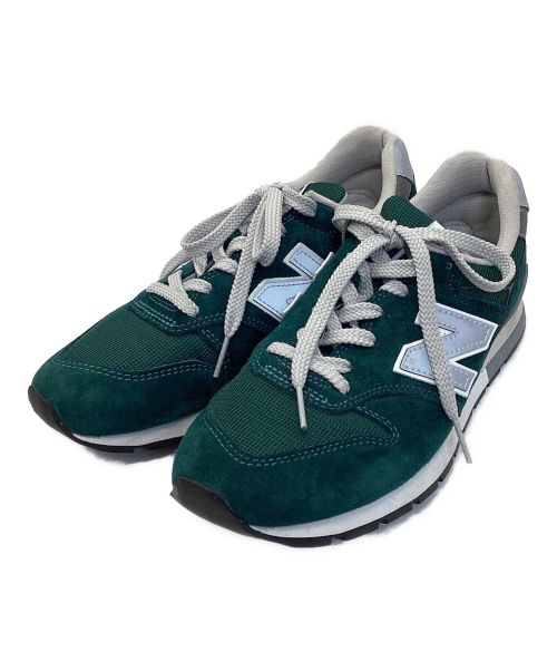 NEW BALANCE（ニューバランス）NEW BALANCE (ニューバランス) ローカットスニーカー グリーン サイズ:25の古着・服飾アイテム