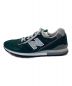 NEW BALANCE (ニューバランス) ローカットスニーカー グリーン サイズ:25：3980円