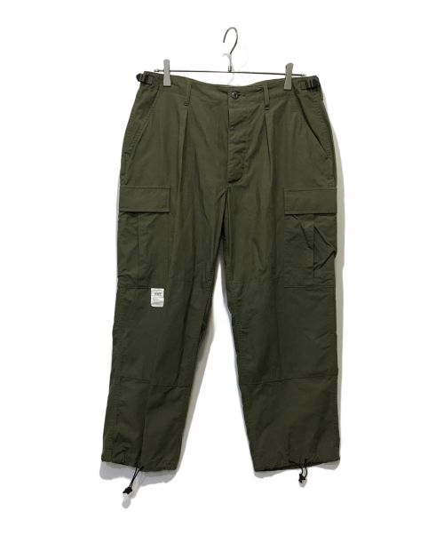 WTAPS（ダブルタップス）WTAPS (ダブルタップス) MILT2301/ TROUSERS / COTTON. RIPSTOP オリーブ サイズ:02の古着・服飾アイテム