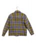 SUPREME (シュプリーム) Shearling Lined Flannel Shirt イエロー×パープル サイズ:L：12800円