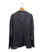 Needlesニードルズ）の古着「China Shirt-Linen Cloth」｜ネイビー