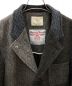 中古・古着 BEAUTY&YOUTH UNITED ARROWS (ビューティーアンドユースユナイテッドアローズ) Harris Tweed (ハリスツイード) パッチワークツイードジャケット グレー サイズ:L：12800円