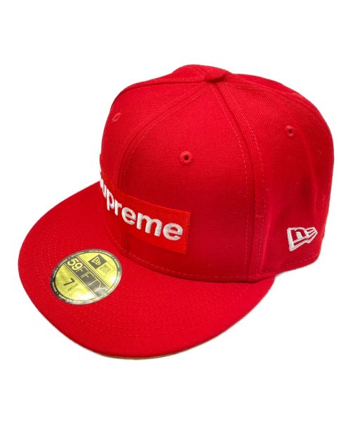 SUPREME（シュプリーム）SUPREME (シュプリーム) New Era (ニューエラ) No Comp Box Logo レッド サイズ:7 5/8の古着・服飾アイテム