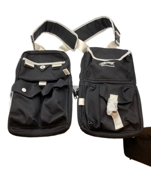 EASTPAK（イーストパック）EASTPAK (イーストパック) WHITE MOUNTAINEERING (ホワイトマウンテ二アニング) VEST BAG ブラックの古着・服飾アイテム