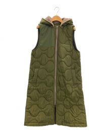 M53.（エム53）の古着「Quilting long vest」｜カーキ