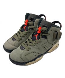 NIKE×Travis Scott（ナイキ×トラヴィス スコット）の古着「GS Air Jordan 6 Retro」｜カーキ