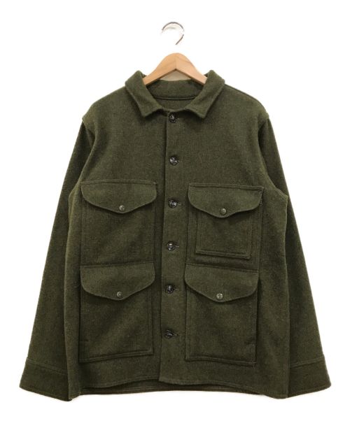 FILSON GARMENT（フィルソン ガーメント）FILSON GARMENT (フィルソンガーメント) マッキーノ クルーザージャケット カーキ サイズ:38の古着・服飾アイテム