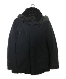 eYe COMME des GARCONS JUNYAWATANABE MAN×THE NORTH FACE（アイ コム デ ギャルソン ジュンヤ ワタナベ マン×ザ ノース フェイス）の古着「WIND STOPPERモッズコート」｜ネイビー