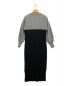 Ameri VINTAGE (アメリヴィンテージ) SWEAT KNIT DRESS ブラック×グレー サイズ:S：9000円