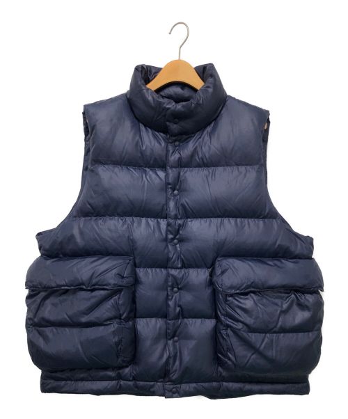 DAIWA PIER39（ダイワ ピア39）DAIWA PIER39 (ダイワ ピア39) TECH BACKPACKER DOWN VEST ネイビー サイズ:XLの古着・服飾アイテム