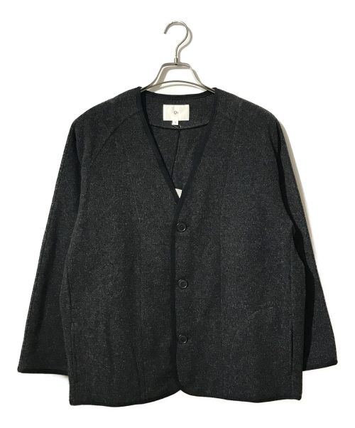 OR（オーアール）Or (オーアール) WOOL BLEND OVERSIZED V NECK JACKET ダークグレー サイズ:1の古着・服飾アイテム