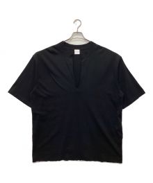 CITYSHOP（シティショップ）の古着「KEY NECK Tシャツ」｜ブラック