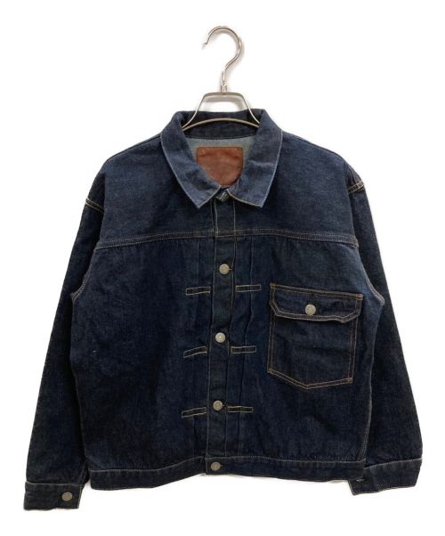 leno（リノ）leno (リノ) BRENDA BIG TRUCKER JACKET インディゴ サイズ:00の古着・服飾アイテム