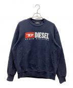 DIESELディーゼル）の古着「S-CREW-DIVISION-D FELPA」｜ネイビー