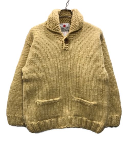 CANADIAN SWEATER（カナディアンセーター）CANADIAN SWEATER (カナディアンセーター) ニット イエロー サイズ:表記なしの古着・服飾アイテム