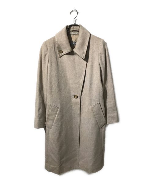 MaxMara（マックスマーラ）MaxMara (マックスマーラ) カシミヤコート ベージュ サイズ:40の古着・服飾アイテム